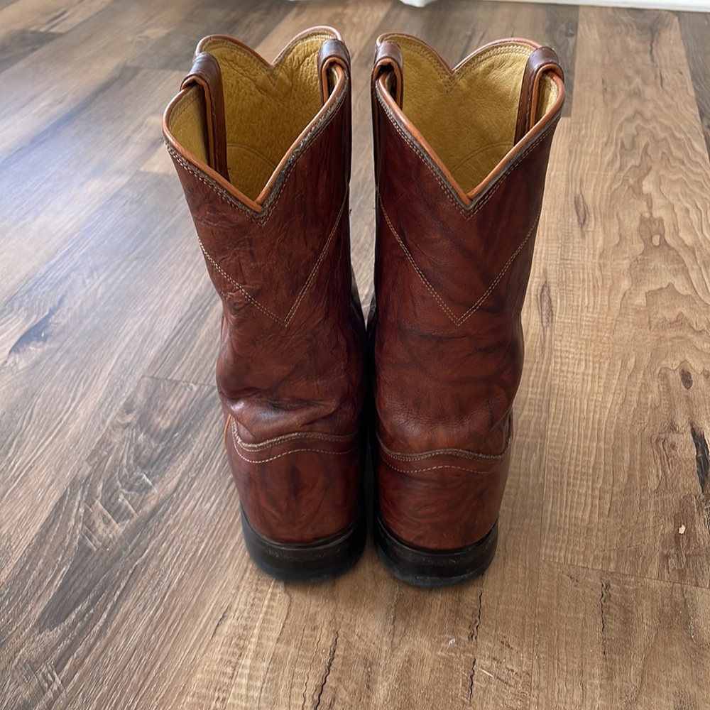 Justin Deer Skin Boots - Picture 2 of 7